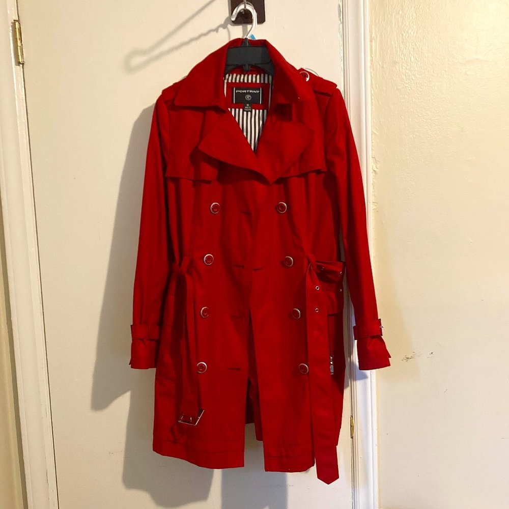 Red Trench Coat
